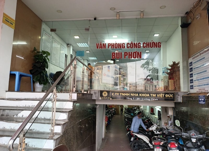 Văn phòng công chứng Bùi Phơn quận Thanh Xuân