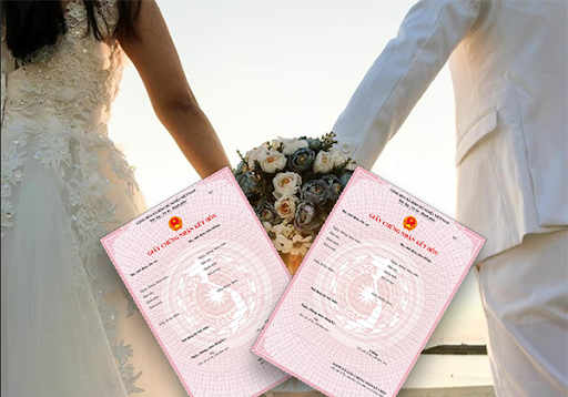 Mẫu giấy chứng nhận kết hôn