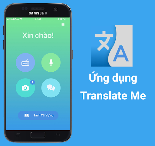 Translate Me - App dịch thuật có khả năng dịch cực đa dạng