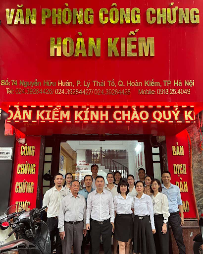 Địa chỉ văn phòng công chứng quận Hoàn Kiếm chất lượng, giá rẻ, uy tín 1 Đội ngũ công chứng viên với nhiều năm kinh nghiệm trong nghề