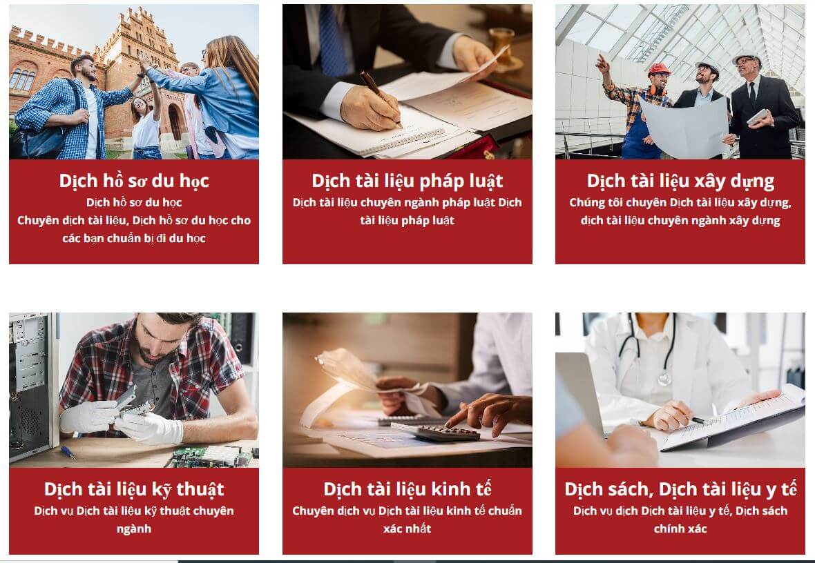 Dịch thuật công chứng hồ sơ du học chính xác, uy tín 4 Dịch thuật hồ sơ du học