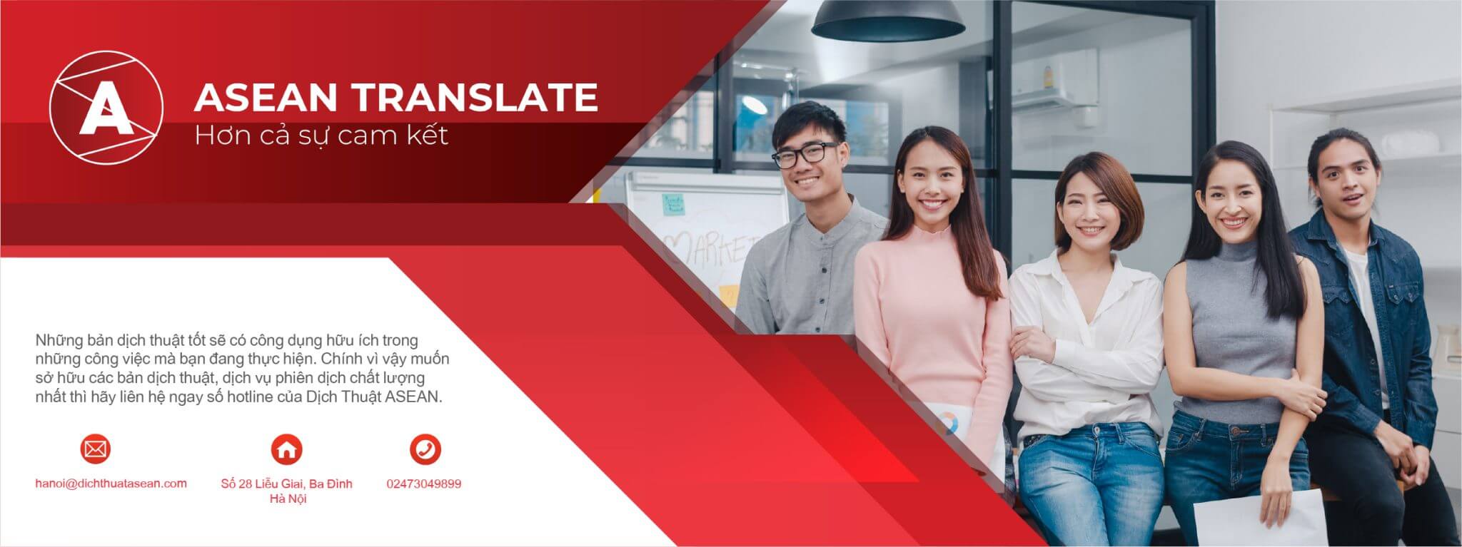 Dịch tiếng Séc sang tiếng Việt chuyên nghiệp, đa dạng loại hình 3 ASEAN thương hiệu dịch thuật uy tín hàng đầu Việt Nam