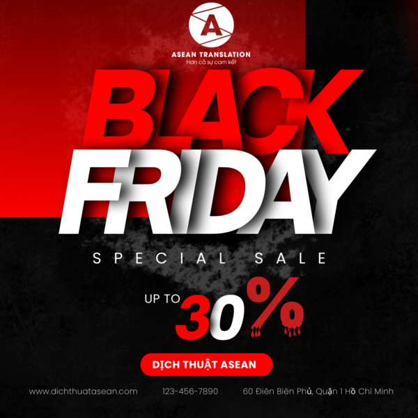 Cơn Lốc Khuyến Mại Black Friday 2024 Đã Đến 12 Khuyến mại dịch thuật blackfriday