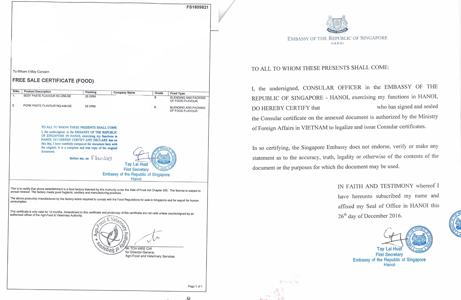 Hợp pháp hóa lãnh sự Singapore – Hướng dẫn chi tiết và dịch vụ hỗ trợ 3 Hợp pháp hóa lãnh sự giấy tờ Singapore để sử dụng tại Việt Nam