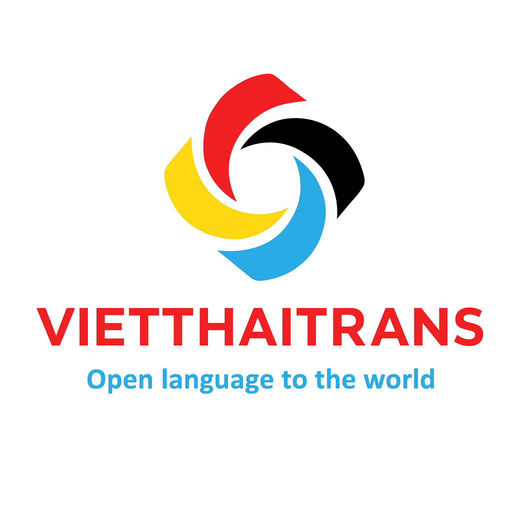 Công Ty Dịch Thuật Việt Thái Top 5 Văn Phòng Dịch Thuật Uy Tín Tại Thái Nguyên – Danh sách những đơn vị hàng đầu được khách hàng tin tưởng, cung cấp dịch vụ dịch thuật công chứng, phiên dịch và bản địa hóa chuyên nghiệp.