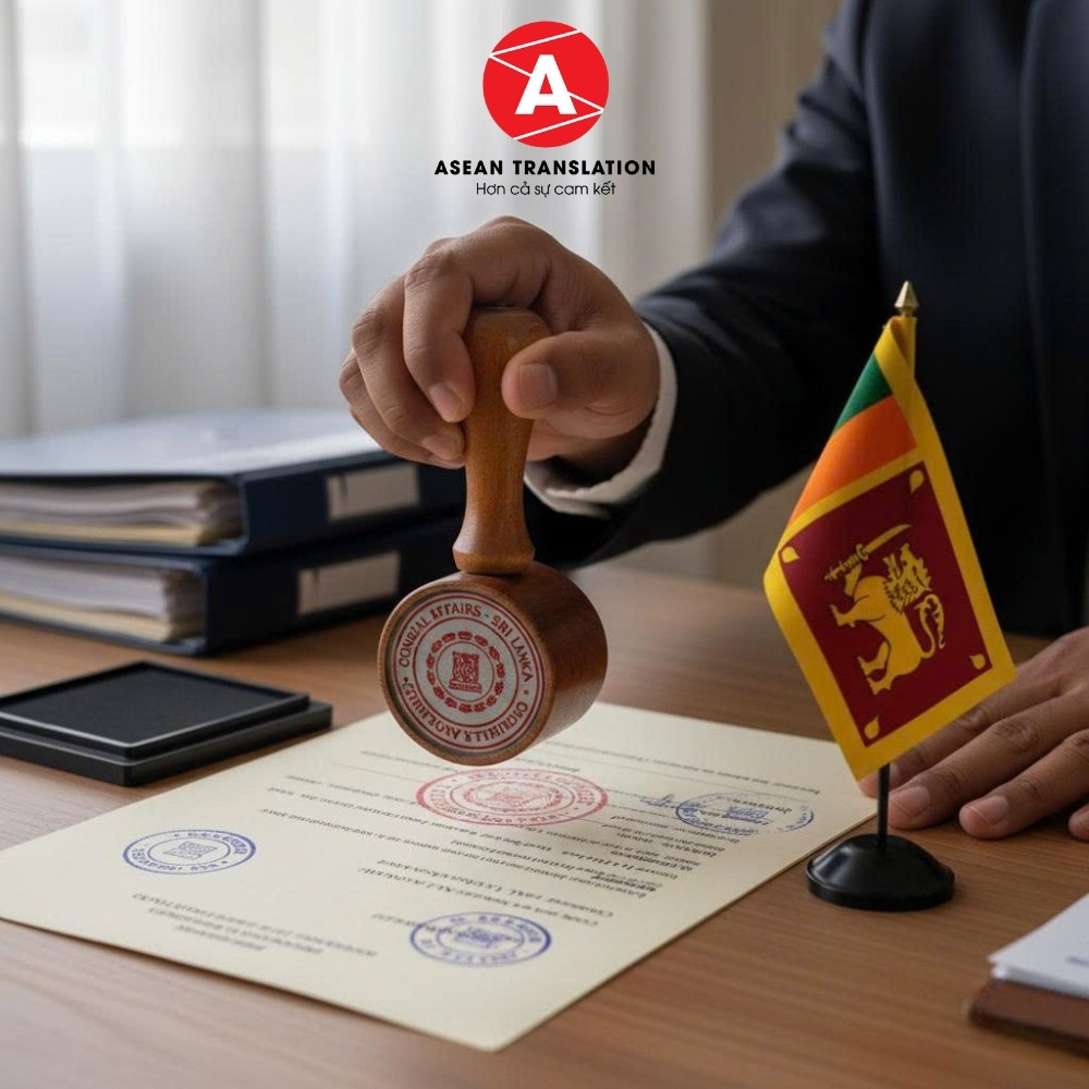 Hợp Pháp Hóa Lãnh Sự Sri Lanka – Dịch Thuật Asean 2 Hợp Pháp Hóa Lãnh Sự