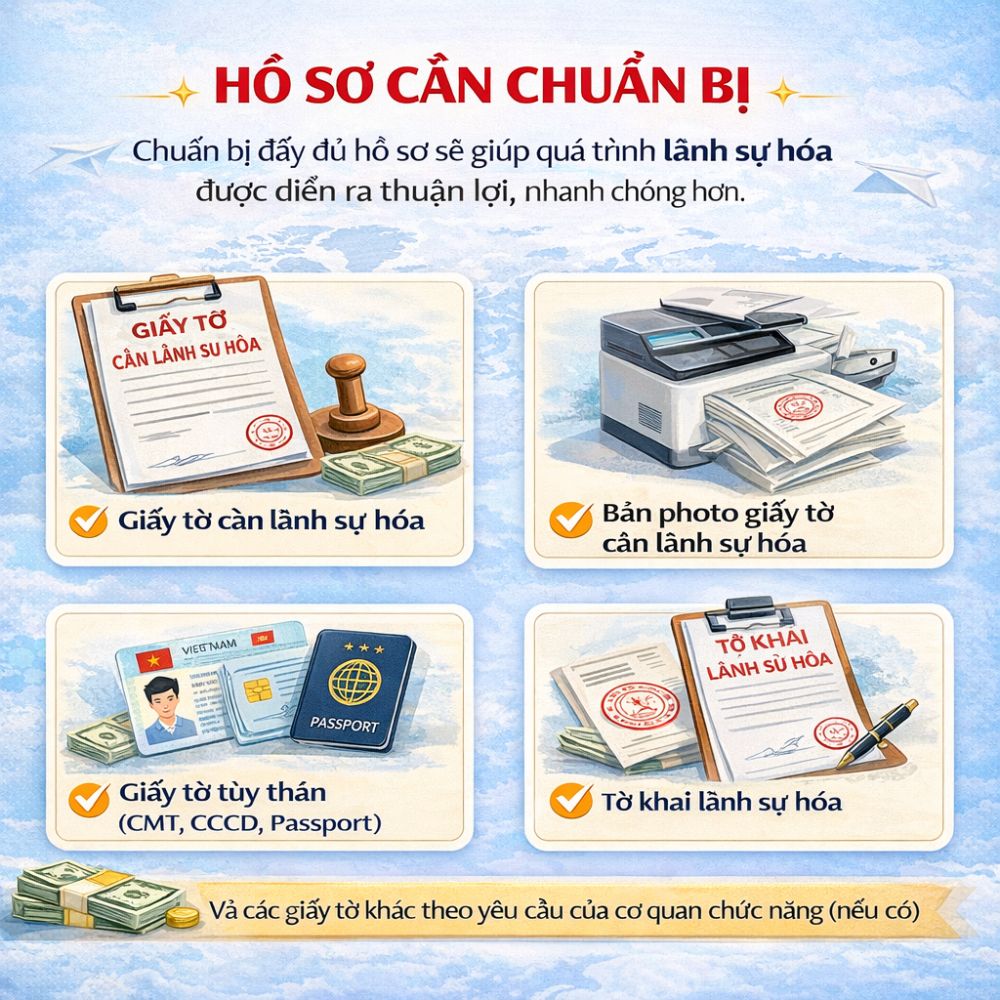 Dịch vụ lãnh sự hóa giấy tờ nhanh chóng, uy tín tại Dichthuatasean.com.