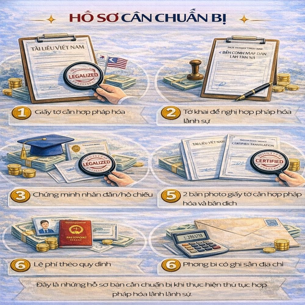 Dịch vụ hợp pháp hóa giấy tờ Hàn Quốc nhanh chóng tại Dichthuatasean.com.