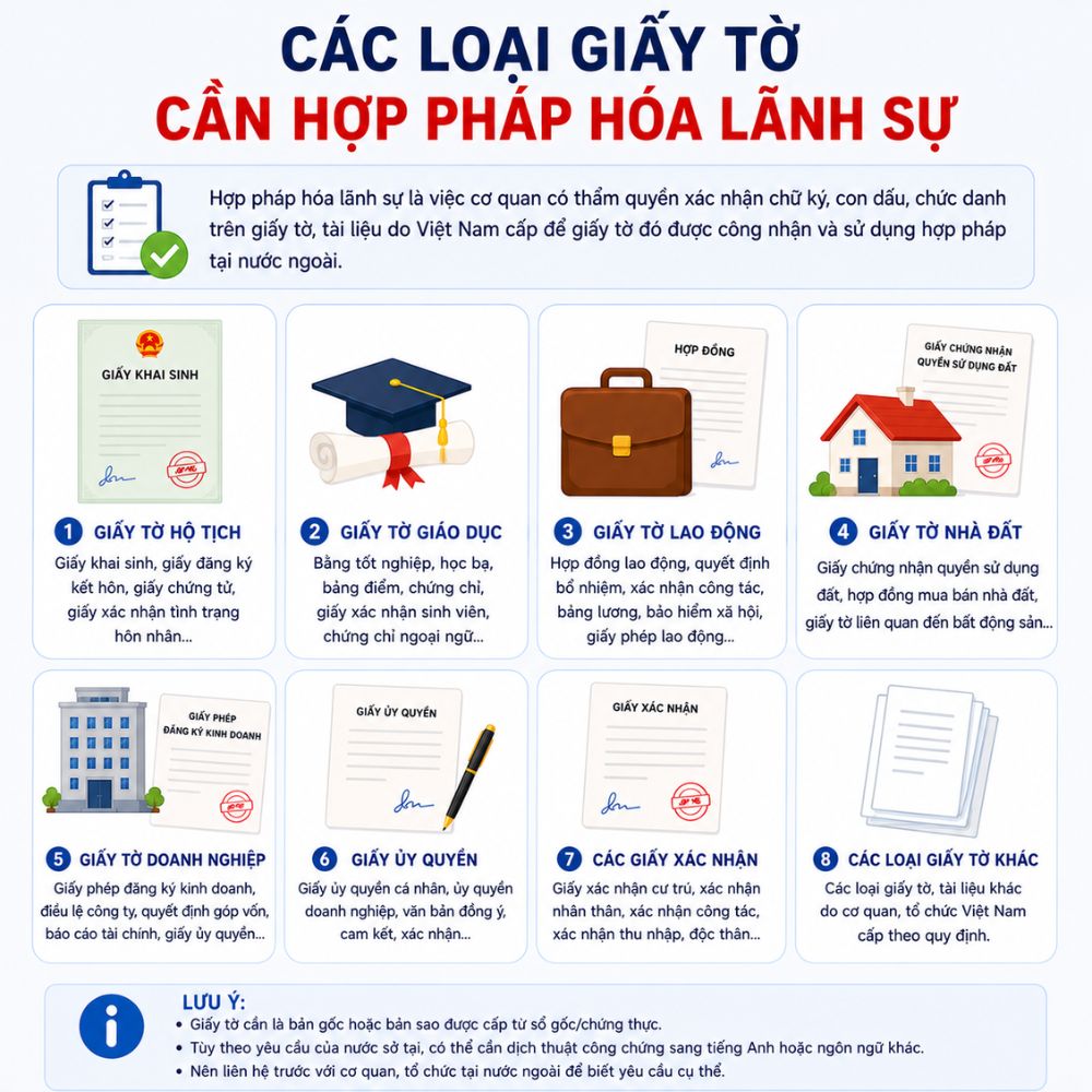 Dịch thuật công chứng giấy tờ trước khi hợp pháp hoá lãnh sự Estonia