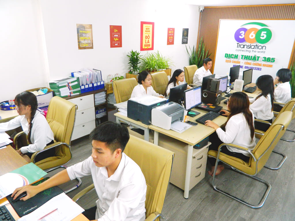 Dịch thuật công chứng 365