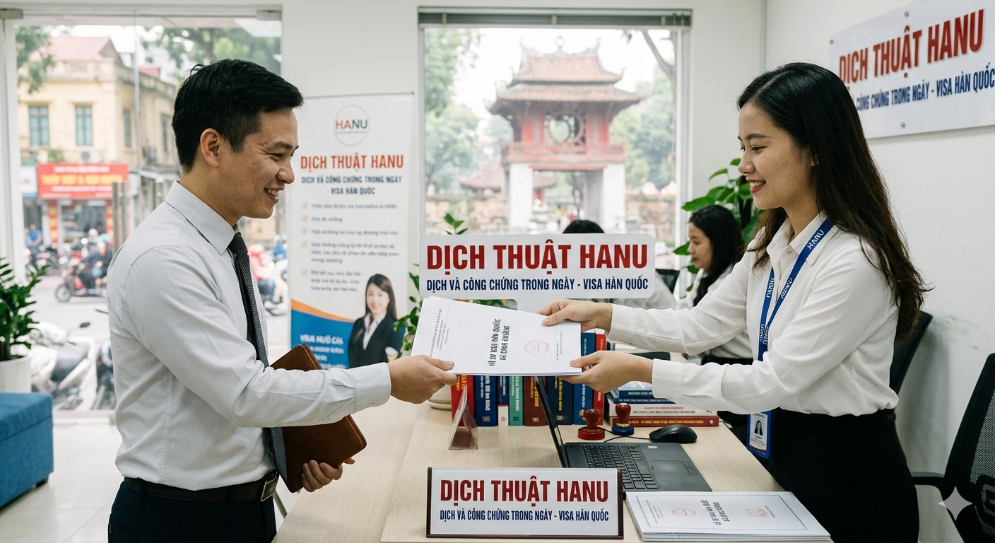 Dịch thuật công chứng Hanu
